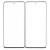 Replacement Front Glass For Samsung Galaxy M53 5g Black By - Maxbhi Com