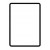 Replacement Front Glass For Apple Ipad Pro 11 2021 Black By - Maxbhi Com