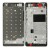 Lcd Frame Middle Chassis For Huawei P8lite Alel04 Black By - Maxbhi Com