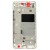 Lcd Frame Middle Chassis For Huawei P8lite Alel04 White By - Maxbhi Com
