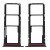 Sim Card Holder Tray For Motorola Moto E32s Grey - Maxbhi Com