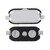 Home Button Outer For Samsung Galaxy E500m White By - Maxbhi Com