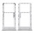 Sim Card Holder Tray For Motorola Moto G82 5g White - Maxbhi Com