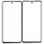 Replacement Front Glass For Tecno Pova 3 Black By - Maxbhi Com