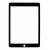 Replacement Front Glass For Apple Ipad Air 2 Wifi Plus Cellular With Lte Support Black By - Maxbhi Com
