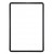 Replacement Front Glass For Apple Ipad Pro 11 2020 Black By - Maxbhi Com