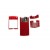 Full Body Housing For Blackberry Pearl 8100 Red - Maxbhi Com