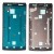 Lcd Frame Middle Chassis For Philips S398 Black By - Maxbhi Com