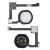 Home Button Complete For Apple Ipad Pro 12 9 2015 Wifi 32gb White By - Maxbhi Com