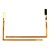 Fingerprint Sensor Flex Cable For Lenovo Tab 4 10 Plus X704l Black By - Maxbhi Com
