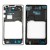 Lcd Frame Middle Chassis For Sony Xperia Zr Black By - Maxbhi Com