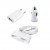 3 in 1 Charging Kit for LG Cookie Duet C310 with USB Wall Charger, Car Charger & USB Data Cable