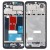 Lcd Frame Middle Chassis For Realme C30 Black By - Maxbhi Com