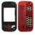 Full Body Housing For Lg Intouch Ks360 Black Red - Maxbhi Com