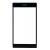 Replacement Front Glass For Lenovo Tab 3 730x Black By - Maxbhi Com
