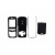 Full Body Housing For Motorola E398 Black - Maxbhi Com