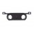 Home Button Outer For Samsung Smt535 Black By - Maxbhi Com