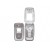 Full Body Housing For Motorola V360 Silver - Maxbhi Com