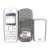 Full Body Housing For Nokia 1600 Grey Silver - Maxbhi Com