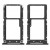 Sim Card Holder Tray For Blackview Bv6300 Pro Black - Maxbhi Com