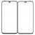 Replacement Front Glass For Infinix Note 12 5g Black By - Maxbhi Com