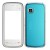Full Body Housing For Nokia 5233 White Blue - Maxbhi Com
