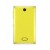 Full Body Housing For Nokia Asha 500 Dual Sim Yellow - Maxbhi Com