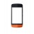 Full Body Housing For Nokia C506 Black Orange - Maxbhi Com