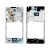 Lcd Frame Middle Chassis For Sony Xperia Zr White By - Maxbhi Com