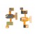 Handsfree Audio Jack Flex Cable For Lg Optimus Sol E730 By - Maxbhi Com