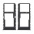 Sim Card Holder Tray For Tcl 20l Black - Maxbhi Com