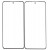 Replacement Front Glass For Oppo Reno8 Pro 5g Black By - Maxbhi Com