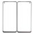 Replacement Front Glass For Oppo Reno 8 5g Black By - Maxbhi Com