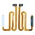 Fingerprint Sensor Flex Cable For Samsung Galaxy M13 India White By - Maxbhi Com