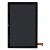 Lcd With Touch Screen For Blackview Tab 8 Grey By - Maxbhi Com