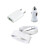 3 in 1 Charging Kit for Samsung E2652W Champ Duos with USB Wall Charger, Car Charger & USB Data Cable