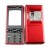 Full Body Housing For Sony Ericsson K810 Red - Maxbhi Com
