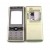 Full Body Housing For Sony Ericsson K810i Gold Ivory - Maxbhi.com