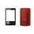 Full Body Housing For Sony Ericsson Xperia X10 Mini Pro Red - Maxbhi Com