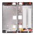 Lcd Frame Middle Chassis For Huawei Ascend P8 64gb Grey By - Maxbhi Com