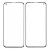 Replacement Front Glass For Oppo Find X3 5g Black By - Maxbhi Com