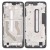 Lcd Frame Middle Chassis For Tcl 10 5g Black By - Maxbhi Com