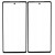 Replacement Front Glass For Google Pixel 6a Black By - Maxbhi Com