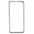 Replacement Front Glass For Xiaomi 11 Lite 5g Ne Black By - Maxbhi Com