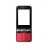 Full Body Housing For Maxx Mx424e Supremo Red Wine Silver - Maxbhi Com