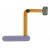 Fingerprint Sensor Flex Cable For Samsung Galaxy Z Flip4 5g Purple By - Maxbhi Com