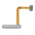 Fingerprint Sensor Flex Cable For Samsung Galaxy Z Flip4 5g White By - Maxbhi Com