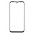 Replacement Front Glass For Motorola One Zoom Black By - Maxbhi Com
