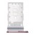 Sim Card Holder Tray For Samsung Galaxy S22 Ultra 5g Burgundy - Maxbhi Com