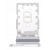 Sim Card Holder Tray For Samsung Galaxy S22 Ultra 5g White - Maxbhi Com